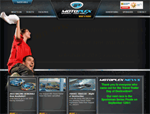 Tablet Screenshot of motoplexspeedway.com